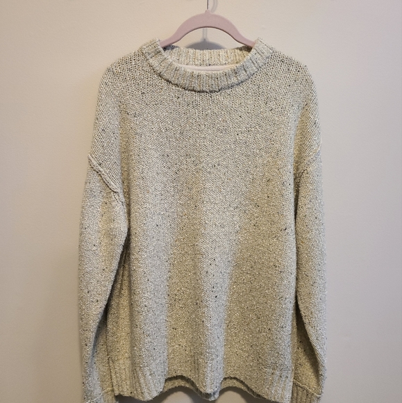 Oatmeal BDG Drop Shoulder Sweater - Picture 1 of 5